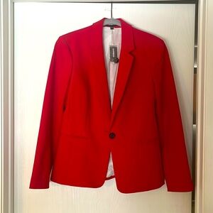 Red Fitted Blazer